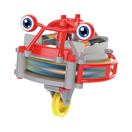 Unicycle Balance Toy Wire Walking Assembly Gyro Toy anti Gravity Unicycle Robot Electric Toy Tightrope Walker for 3-12 Years Old